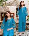 Shalwar Kameez For Girls New Style Summer -- Women Embroidered Dresses -- 2Pcs Suits For Girls Cotton -- Ready To Wear -- 2 Pc Stitched Shirt & Trouser -- Women & Ladies. 