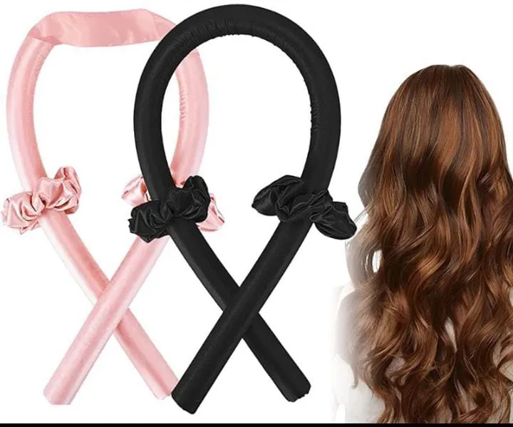 Woman Heatless Curling Rod Heatless Hair Curls Headband Make Hair