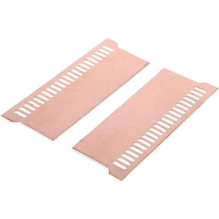 Laptop Memory Heatsink Kit Copper + Pre-Applied Thermal Conductive Adhesive Tape
