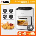 Multifunction Electric deep fryer without oil 15L 1400W French fries toaster hot oil-free Air fryer Airfryer accessories Big Capacity. 