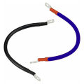 Battery Cables 16mm sqr Set with Terminals, Lugs (Positive and Negative) for Motorcycle, Automotive , Solar,. 