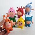 7pcs/set Oddbods Pvc Figures Toys Desk Decoration Dolls Cartoon Kawaii For Kids Children. 