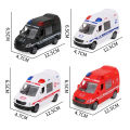 Childrenworld Mini Construction Vehicle Inertia Driving Ambulance Tank Car Model. 