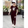 Kids Summer Tracksuit for boys ( Trouser + Shirt ). 