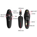 BeesClover USB Presenter Wireless 2.4 GHz Powerpoint Remote Control Pointer Red Presentation Remote Control For Computer Laptop. 