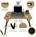 AMNA MALL | Laptop Table for Bed | Foldable & Lightweight Bed Desk for Online Classes | Reading | Eating & Office Work | Portable Laptop Table | Laptop Table | Folding Laptop Table | Laptop Table With Tray | Laptop Table With Drawer | Laptop Desk. 