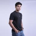 T Shirt For Men & Boys - Black (Premium Quality). 