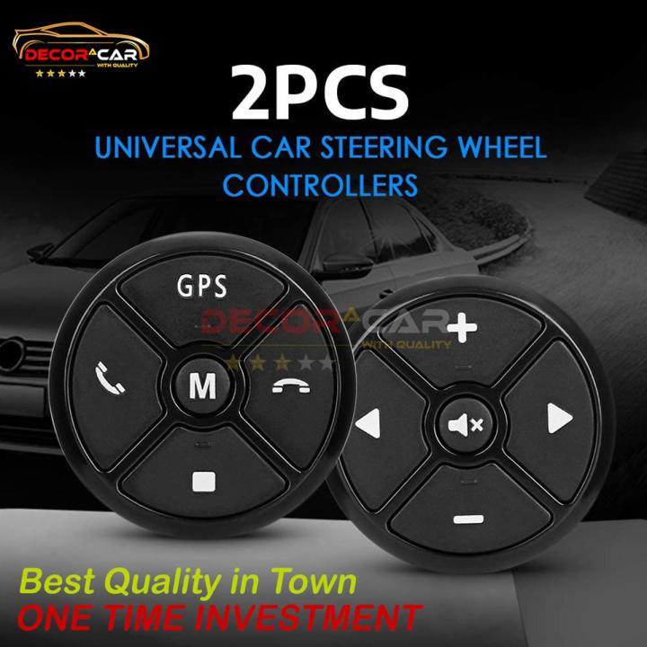 Car Steering Wheel Control Multimedia Key button Universal Wireless 10 key
