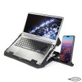 S900 Cooling Pad For 14-17 Inch Laptops Gaming Notebook Dual USB Ports Adjustable Height RGB Laptop Cooling Pad Stand. 