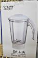Juicer Jug Kenwood BL335 BL440 Blender Jug Juicer Jug 1.5 Liter Jug High Quality Jug Spare Part Jug in White. 