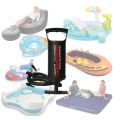 INTEX Hi-Output Air Pump Double Quick I Hand Pump 68612 Air Pump (29 cm) Pool Pump Mini Plastic Hand Held Inflator Air Pressure Pump for Swimming Pools, Boats, Tubes, Tent, etc. 