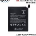 Xiaomi Redmi Note 4 / Note 4x ( Snapdragon 625 ) Battery Replacement BN43 Battery with 4000mAh Capacity_Black. 