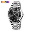 SKMEI Business Fashion Quartz Stainless Steel Waterproof Casual Watches for Men 9069. 