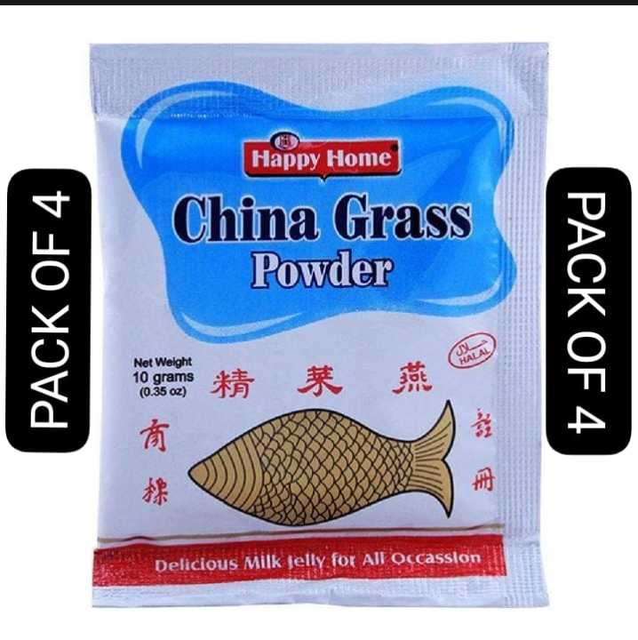 Happy Home China Grass Powder 10g ( PACK OF 4 )