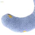 Pets Neck Pillow Cuddler Soft Cushion Cute Embroidery Pattern Dog Pillow Cat Pillow. 