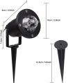 KOOT Outdoor Water Wave Lights Projector Ocean Ripple Garden Lighting 10 Color LED Waterproof Water Effect with Remote for Christmas Halloween Garden Indoor Wedding Party Holiday Disco Kids. 
