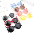 Red Black Cat Eye Eyeglasses Round Children Glasses Cat Ear Baby Boys&Girls Kids Sunglasses. 