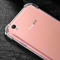 Oppo A37 Soft Silicone Back Cover TPU Transparent Case With Camera Protection. 