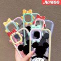 JIUMOO Case For Huawei P30 P30 Pro Case Disney Mickey Pattern Bowknot Casing Transparent Soft Silica Gel Shockproof Phone Cases All Inclusive Camera Lens Protective Cover. 