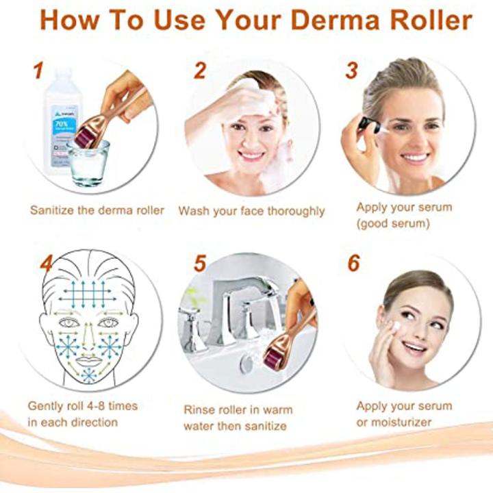 Derma Roller - Smoothen Skin & Reduce Fine Lines