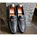 Shoe Hub cow leather Loafer shoes in BLUE for men - SBLE-551. 