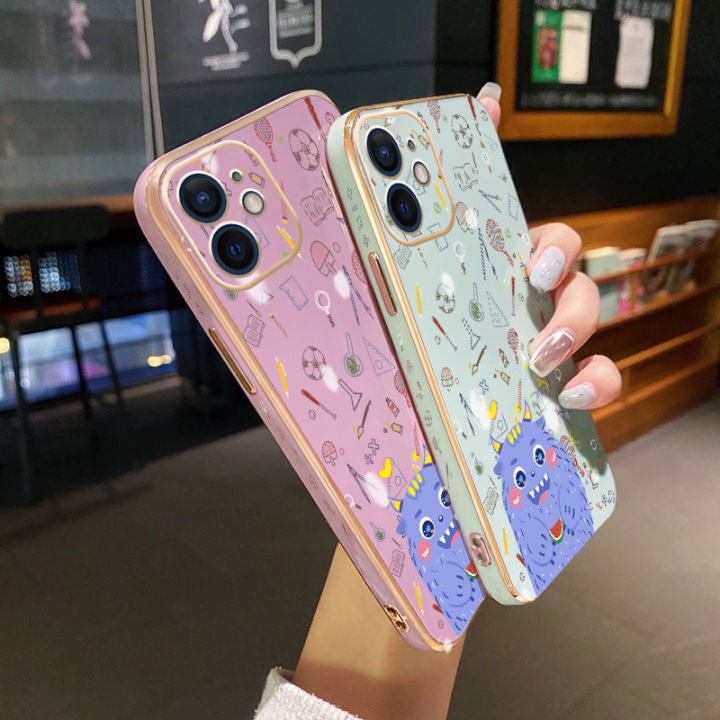 chenyyka%20For%20Samsung%20A30s%20Case%20Plating%20Side%20Edge%20Square%20New%20Design%20Cartoon%20Monster%20Phone%20Cases%20Pattern%20Silicone%20Casing%20Full%20Back%20Cover%20Camera%20Protect%20Shockproof%20Softcase%20-%20Image%206