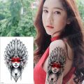 【The road to happiness Store】temporary tattoo sheet tatoo angel wing tattoos girl y thigh tattoo black sleeve tatto boys men decal. 
