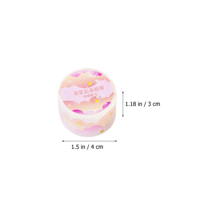 Scrapbook%20Decor%20Sticker%20Washi%20Tape%20for%20Journaling%20Crafts%20Supplies%20Adhesive%20Tapes%20Washi%20Tape%20for%20Student%20Cloud%20Washi%20Tape%20DIY%20Tape%20Washi%20Tapes%20Gift%20Japanese%20Paper%20Gradient%20-%20Image%202
