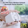 i 12 TWS Airpdos  original 5.0 Version  With SENSOR TOUCH Earpods High Quality Mini Universal Dual Pair Bluetooth Earbuds Sport Stereo With Charging box. 
