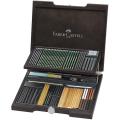 Faber Castel Pitt Monochrome Set Wooden Case (112971). 