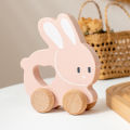 Bear Car Toy Adorable Animal Wooden Car Toy for 1 Year Old Baby Push Go Truck Toy for Toddlers Perfect First Vehicle Toy for 12 Months Baby. 
