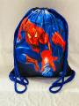 Double Sided Spiderman Printed DrawString Bag Exam Bag. 