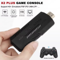 X2 Plus Game Stick 64GB 37,000 Plus Games 4K Game Stick 3D HD Retro Video Game Console - 2 Wireless Controller 30 plus Emulator For PS1/N64/DC MORE. 
