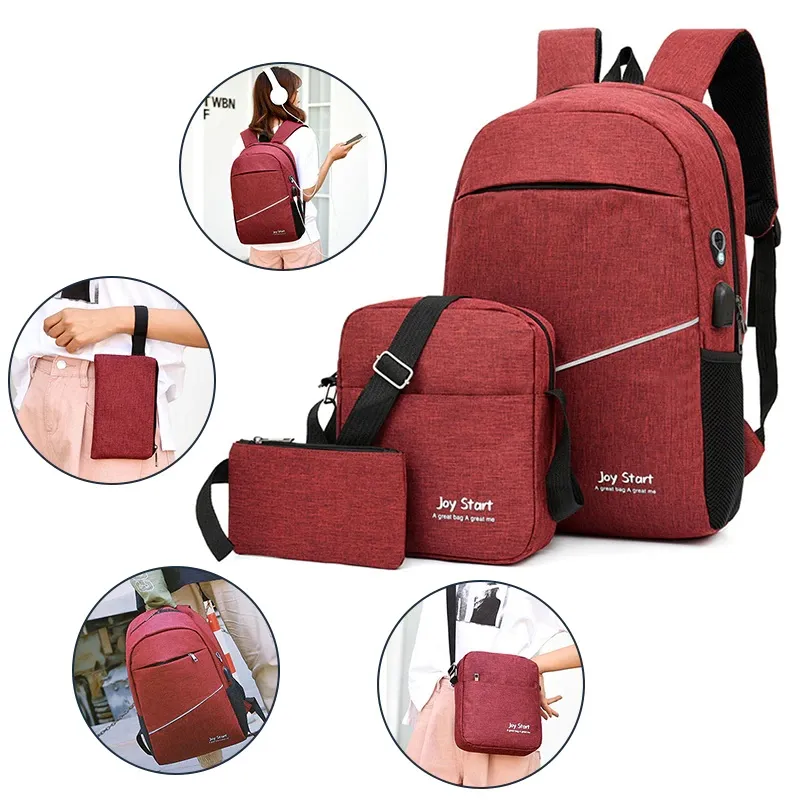 Joy Start 3 in 1 Multipurpose Laptop Backpack Lightweight  display picture 1