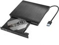 Rodzon External CD Drive Type C USB 3.0 Portable CD DVD +/-RW Drive Slim DVD/CD ROM Rewriter Burñer Writer Compatible with Laptop Desktop PC Windows Linux OS Âpple Mác. 