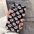 Girl Red Lips Kiss Phone Case For IPhone 15 8 7 6 6S Plus X SE 2020 XR XS 14 11 12 13 Mini Pro Max Mobile Case. 
