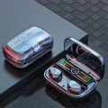 M27 Damix Airpods Original _ with Super Sound & High Quality Touch Sensors True Stereo Headphones with Built in Mic 10m Transmission Bluetooth Wireless Earbuds , Charging Case Sport Headset for all Bluetooth Smart devices. TWS Alternative. 