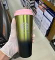 Starbucks Tumblers with Straw and LID | StainLess Steel Mug | Spill Proof | 2 in 1 Colour | Coffee Cup | 500 ML Capacity .. 