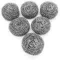 Stainless steel wire ball wash dishes Pack Of 6 Pcs. 