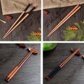 Japanese Value Gift Wooden Natural Chestnut Wood Chopsticks Kitchen Tools Handmade. 