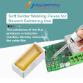 LONGYUAN Broza Rosin Soft Solder Flux High Purity Solid Solder Paste Solder Material Repair Welding Flux Electronic Soldering Iron Repair Tool. 