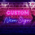 Affordable Customized Neon Light Name Sign Boards for Bedroom and Home Decor Various Fonts and Styles available  High-Quality LED Neon Strips for Wall Decor Perfect for the Attraction to any Room. 
