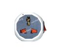 Universal Multi Plug Adapter Travel Adapter, Two pin socket Button, 3 Pin US, UK converter to EU Plug Conversion Adapter Highly Durable Multi Socket. 