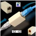 Original CAT6 RJ45 Joinder CAT6 RJ45 Joiner Jack Inline Coupler-Black, RJ45 LAN Connector Network Adapter Coupler Extender Joinder Cat5e Cat6 Jointer. 