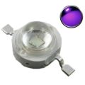 1/2/5/10 Pieces 3W High Power LED UV Light Chip 395-400nm Ultra Violet Bulbs Lamp with 20mm Heat Sink Aluminum substrate Note Check. 