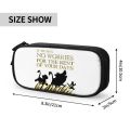 The Lion King Hakuna Matata Movie Pencil Case for Girls Boys Large Storage Pen Box Bag School Accessories. 