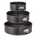 Non Stick Cake Pans-Kitchen & Dining -Bakeware -Baking Trays & Pans Pack of 3 18cm,20cm,22cm Full Set. 