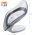 Soap Holder | Soap Dispenser | Soap holder for Bathroom | Soap Dish | leaf shape soap holder, self draining bathroom fitting (Pack of 2). 