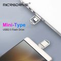 2 in1 Mini OTG Type C Pen Drive Usb2.0 Memory Stick 16GB 32GB 8GB usb flash card 128GB 256GB 512GB type-C Pendrive. 