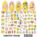 Disney Anime Characters 3D Adhesive Nail Stickers Nail Art Decals Lilo Stitch Mickey Mouse Nail Art Jewelry DIY Sticker Decals. 